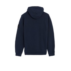 Organic cotton hooded sweatshirt