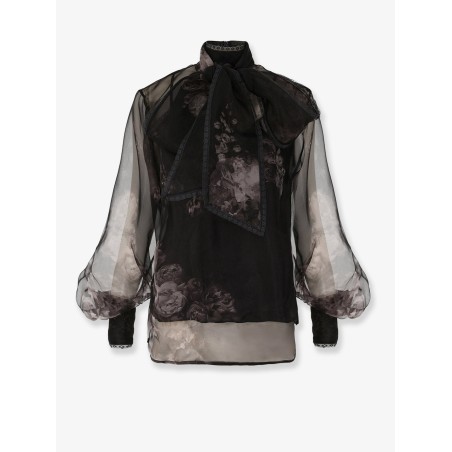Hypnotic Pussybow Blouse silk shirt