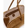 Beau suede handbag