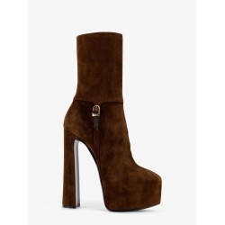 Nico suede plateau ankle boots