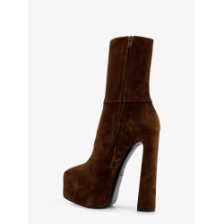 Nico suede plateau ankle boots