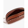 Rockstud leather shoulder bag