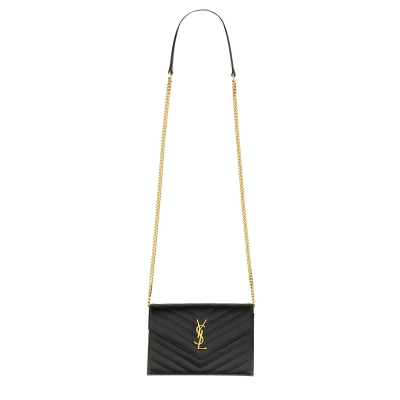 "ENVELOPE CASSANDRE" WALLET WITH CHAIN