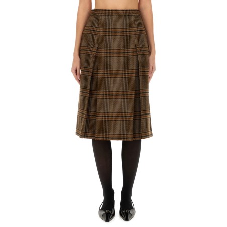 WOOL AND CASHMERE MIDI SKIRT