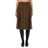 WOOL AND CASHMERE MIDI SKIRT