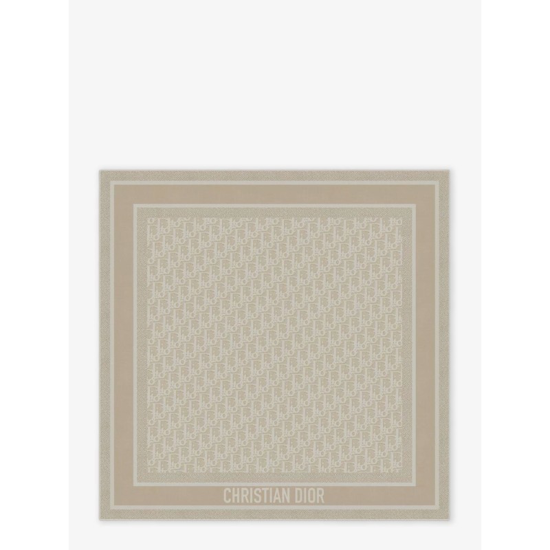 Dior Oblique silk twill foulard
