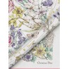 Dior Astral Flowers cashmere shawl