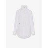 Cotton shirt with removable detail