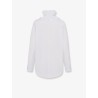 Cotton shirt with removable detail