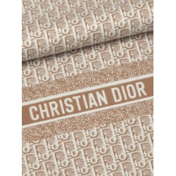Dior Oblique Natte cashmere scarf