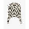 Dioriviera striped linen and silk sweater