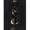 Silk blazer with frontal knot