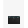 Leather and Triomphe coated canvas card holder