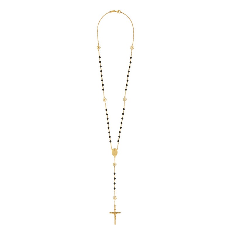 ROSARY NECKLACE WITH NATURAL STONES