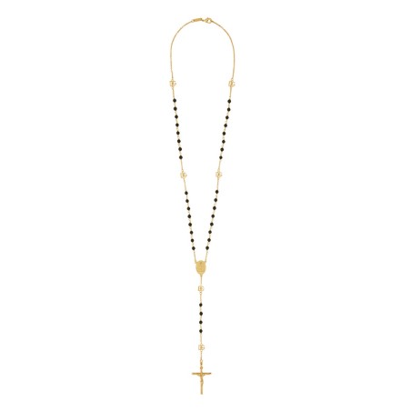ROSARY NECKLACE WITH NATURAL STONES