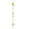 ROSARY NECKLACE WITH NATURAL STONES