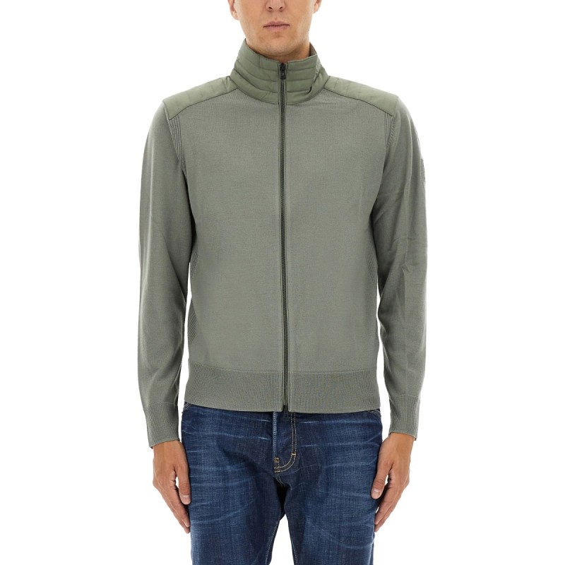 "KELBY" CARDIGAN WITH ZIPPER