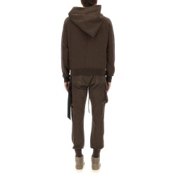 ASYMMETRICAL ZIPPER SWEATSHIRT