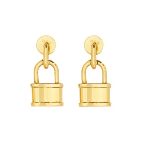 EXTRA SMALL EARRINGS WITH PADLOCK