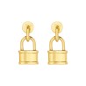 EXTRA SMALL EARRINGS WITH PADLOCK