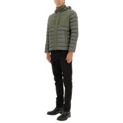 DOWN JACKET WITH DETACHABLE HOOD