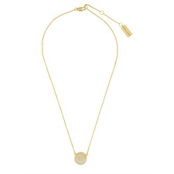 "BUTTON PENDANT" NECKLACE