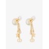 Dior Tribales metal earrings