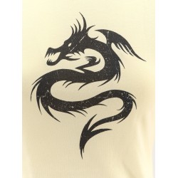 Cotton T-shirt with used effect