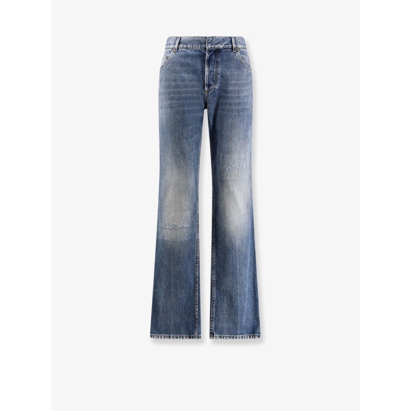 Regular Fit stone-washed denim jeans