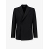 Oblique vigin wool and mohair blazer