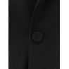 Oblique vigin wool and mohair blazer