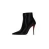 Miss Z Booty leather ankle boots
