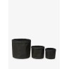 Canvas Planter Set 'Dearborn' Canvas