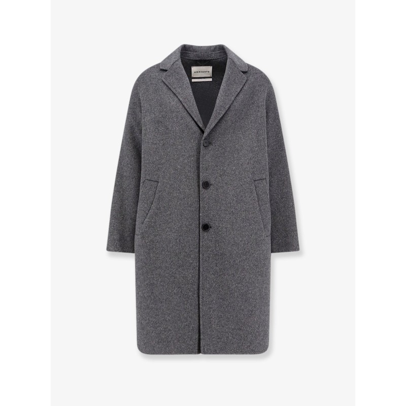 Outdoor wool coat