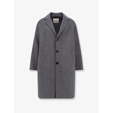 Outdoor wool coat