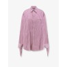 Knotted Cuffs cotton shirt