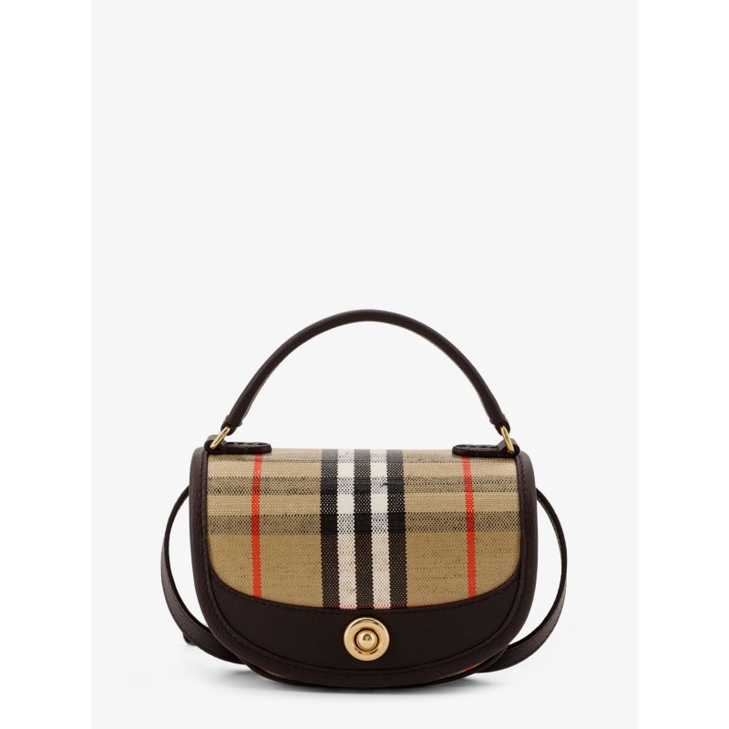 Highlands crossbody bag with Check motif