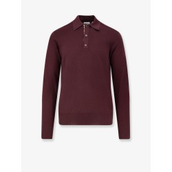 Marcus LS CT wool polo shirt