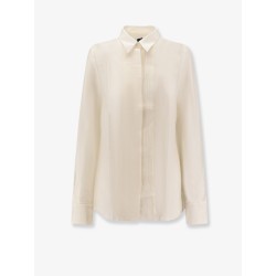 Bisina Wednesday lyocell, silk and wool shirt