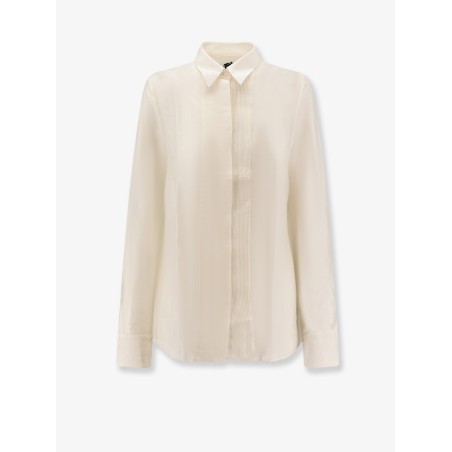 Bisina Wednesday lyocell, silk and wool shirt