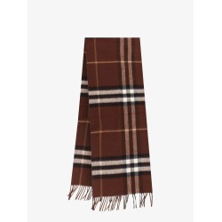 Giant Check cashmere scarf
