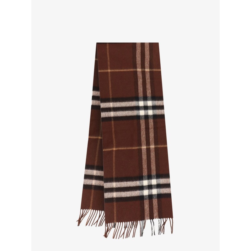 Giant Check cashmere scarf