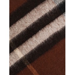 Giant Check cashmere scarf