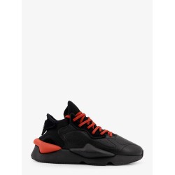 Y-3 Kaiwa leather and neoprene sneakers