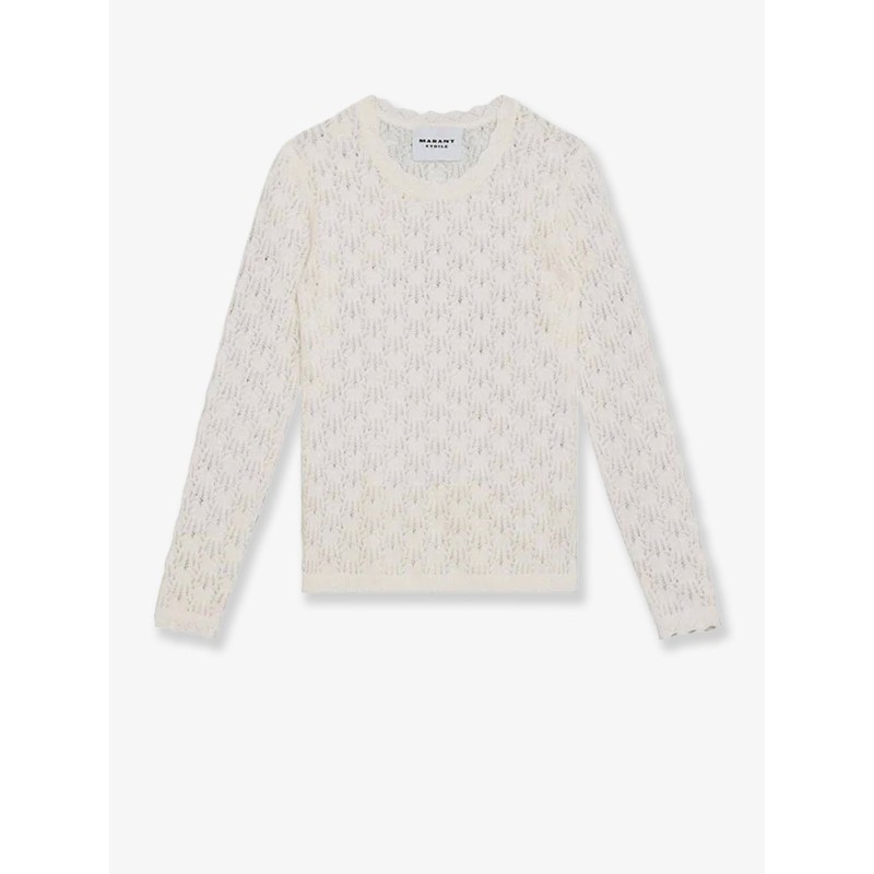 Obeline perforated alpaca blend sweater