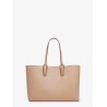 Cabata leather shoulder bag with studs