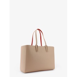 Cabata leather shoulder bag with studs