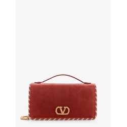 Valentino Garavani velvet bag/wallet with VLogo Signature detail