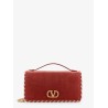 Valentino Garavani velvet bag/wallet with VLogo Signature detail