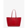 Cabata leather shoulder bag with croco effect